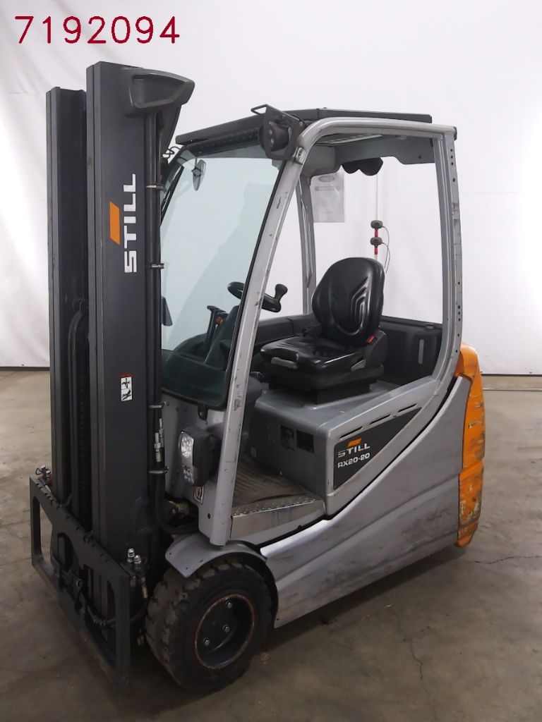 Buy Used - Electric 3-wheel | Sale | and forklift Purchase BlackForxx