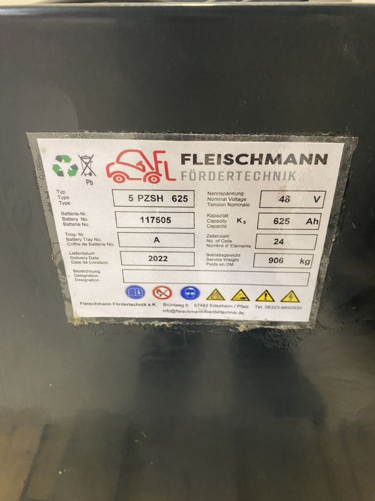 AIM-48V Batterie 625 AH Bj.2024 NEU-Antriebsbatterie-www.fleischmann-foerdertechnik.de