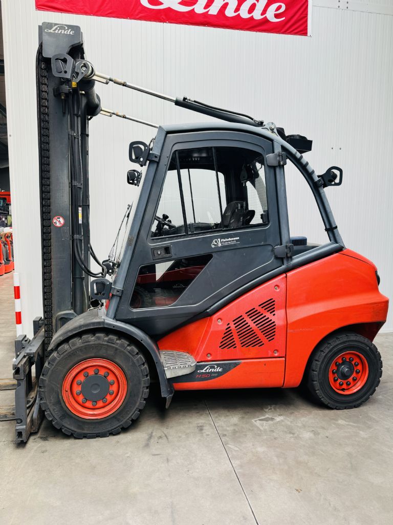 Linde-H 50 D-02/600 EVO 3B Kabine ZVG-Dieselstapler-www.fleischmann-foerdertechnik.de