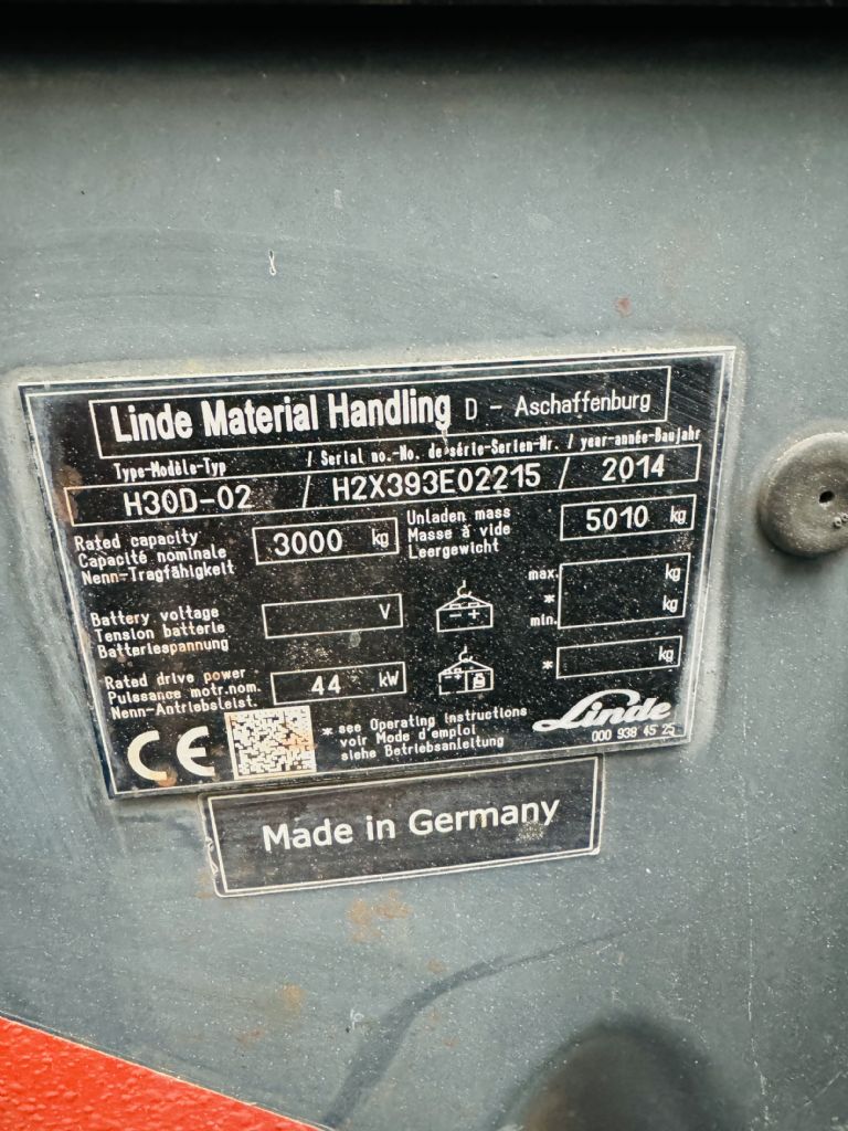 Linde-H 30 D-02 EVO 3B Triplex STVO-Dieselstapler-www.fleischmann-foerdertechnik.de