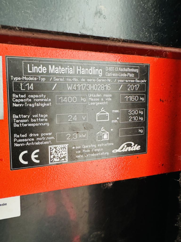 Linde-L 14 i Triplex -Hochhubwagen-www.fleischmann-foerdertechnik.de