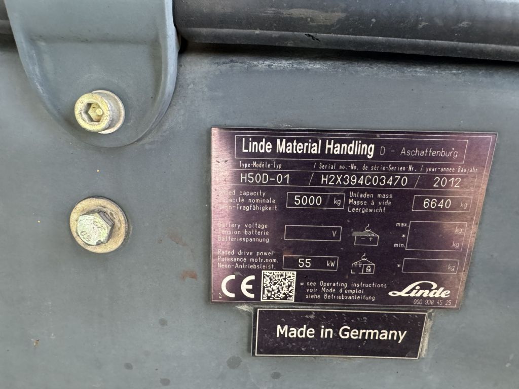 Linde-H 50 D-01 Kabine  -Dieselstapler-www.fleischmann-foerdertechnik.de