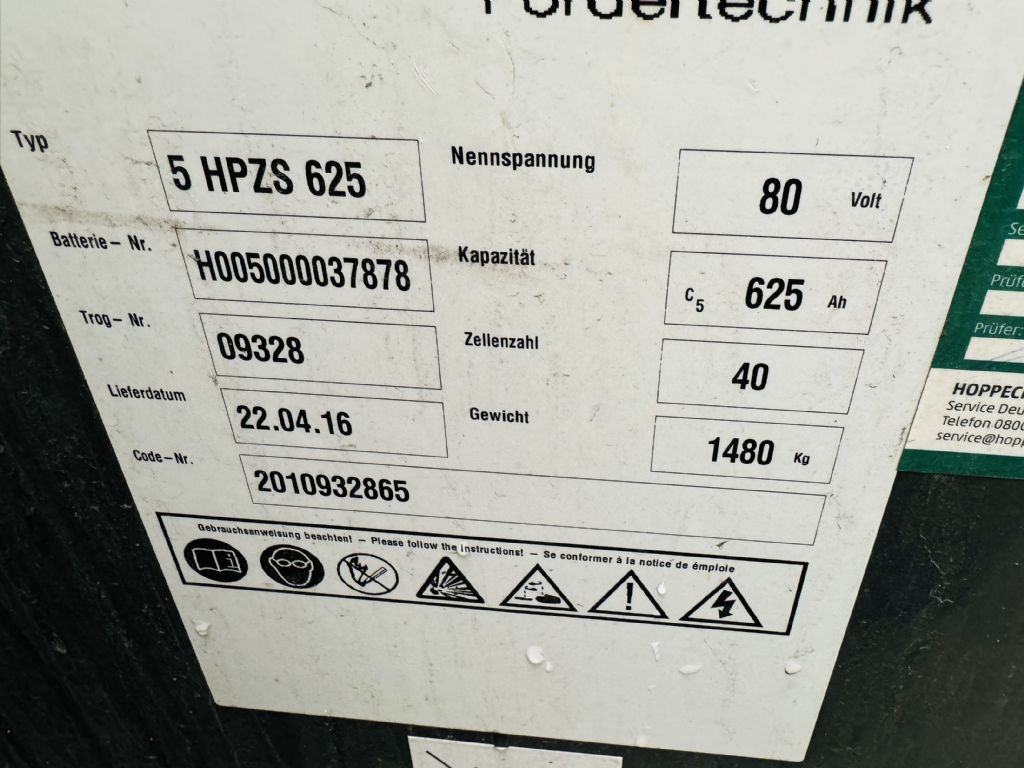 Linde-E 25 L-01 Batterie Bj.16-Elektro 4 Rad-Stapler-www.fleischmann-foerdertechnik.de