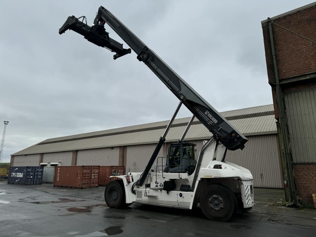 Kalmar-DRG450-60S5-Vollcontainer Reachstacker