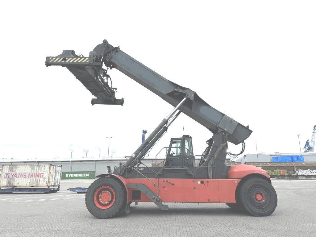 Linde-C4540TL-Vollcontainer Reachstacker