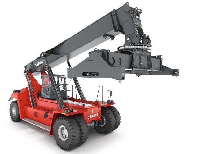 Kalmar-DRG450-65S5E-ECO-Reach-stacker para contenedores llenos