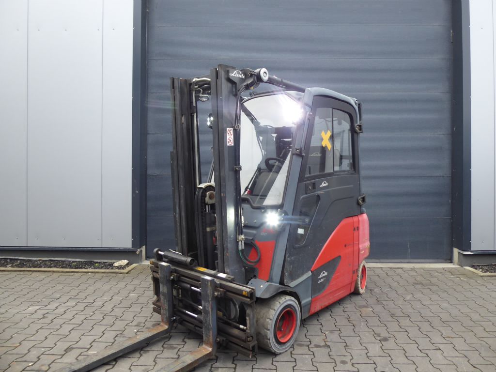 Linde E20PHL-02 Elektro 4 Rad-Stapler www.sks-stapler.at