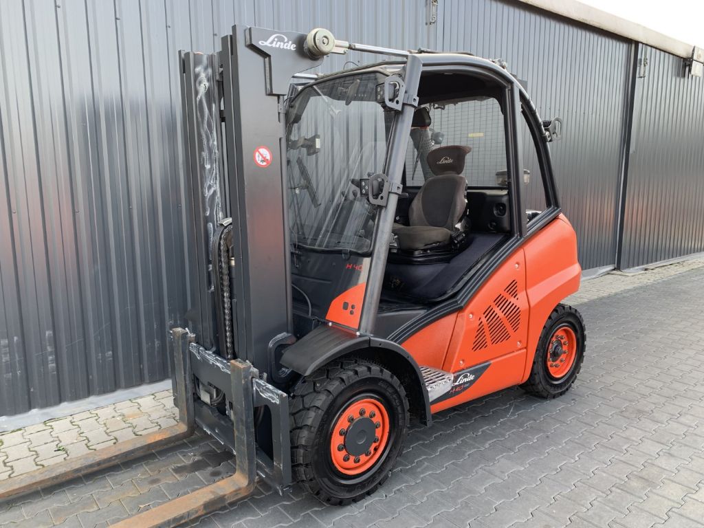 SUPERLIFT | Buying used Linde H40D-02 Diesel Forklift | Purchase & Sale ...